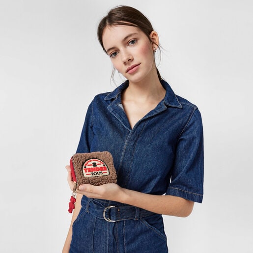 Monedero mediano topo Amaya Joy