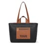 Tote bag media nera e marrone TOUS Nanda