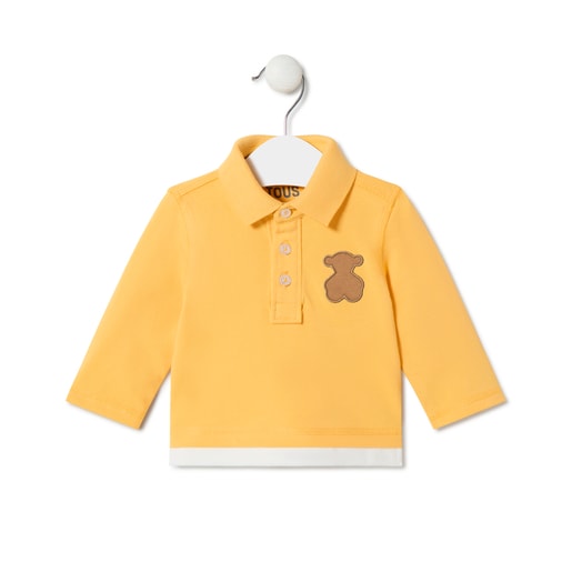 Polo in Casual yellow