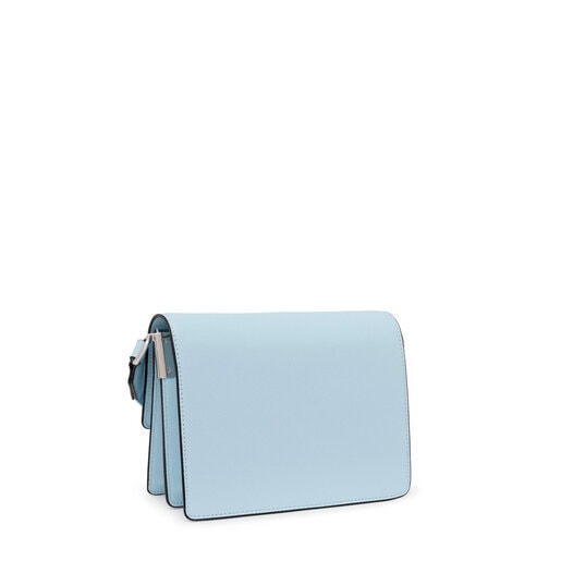 Μικρή τσάντα χιαστί Audree TOUS La Rue New σε ανοιχτό μπλε χρώμα