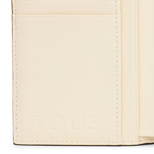 ארנק נשים TOUS Cloud בצבע אדום קורל