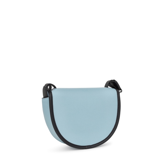 Sac à bandoulière TOUS Halfmoon petit bleu