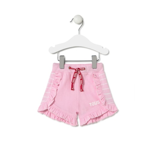 Short de niña Casual rosa