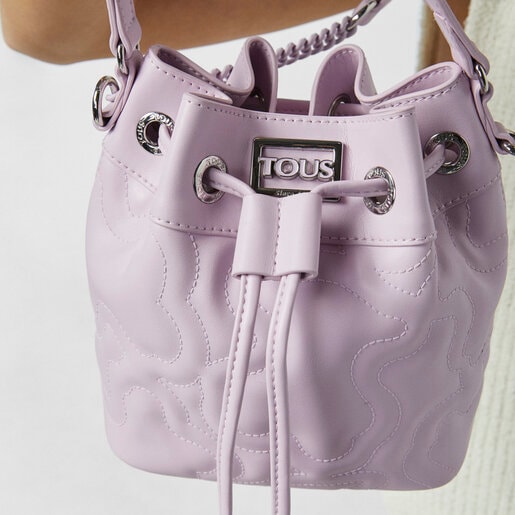 תיק דלי Kaos Dream קטן בצבע סגול