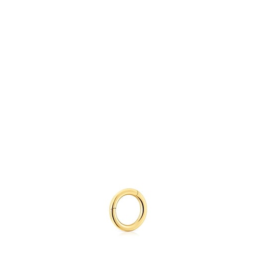 Piercing aro de oro 14 kt 8 mm TOUS Basics