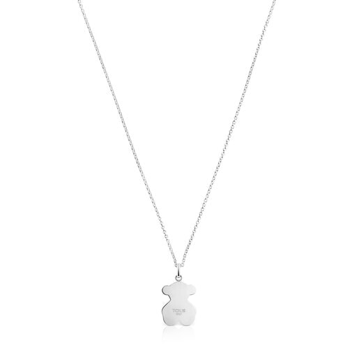 Silver and enamel TOUS Pride Bear necklace | TOUS