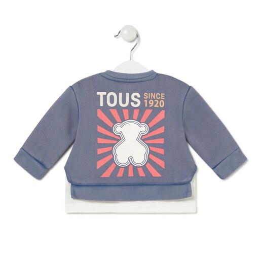 TOUS since 1920 sweatshirt in Casual navy blue