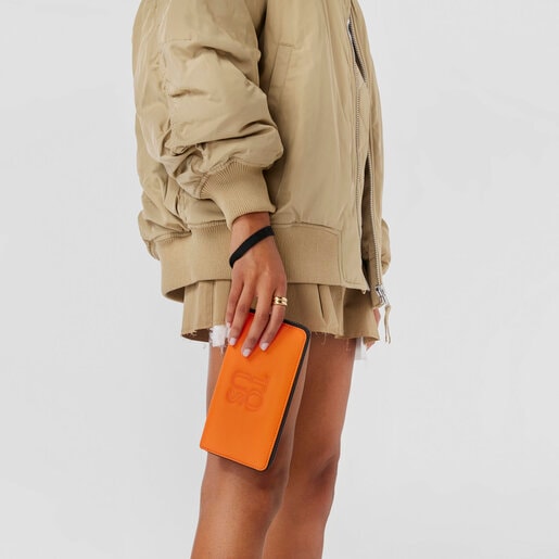 Billetera naranja TOUS Balloon Soft