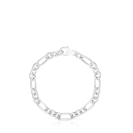 Bracciale a catena in argento con anelli Sweet Dolls