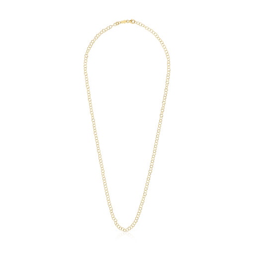 Short 50 cm gold ring Necklace TOUS Basics