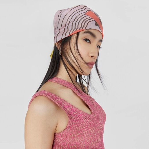 Pañuelo bandana amarillo TOUS Maar