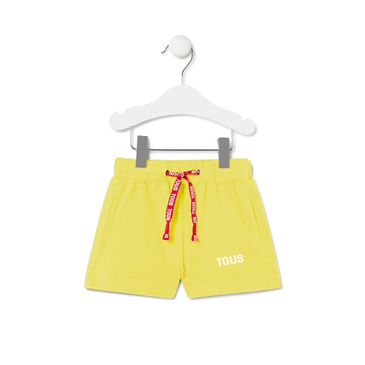 Bermuda de niño Casual amarillo