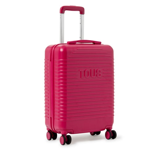 Fuchsia-colored Suitcase TOUS Travel