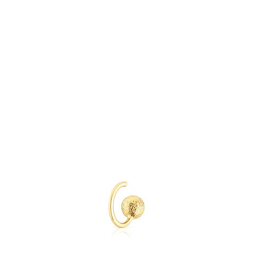 Mono boucle d’oreille anneau en or Sylvan