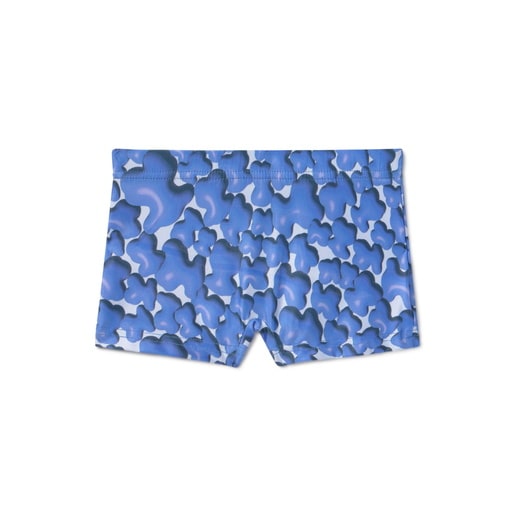 Bañador bóxer de niño Puff azul