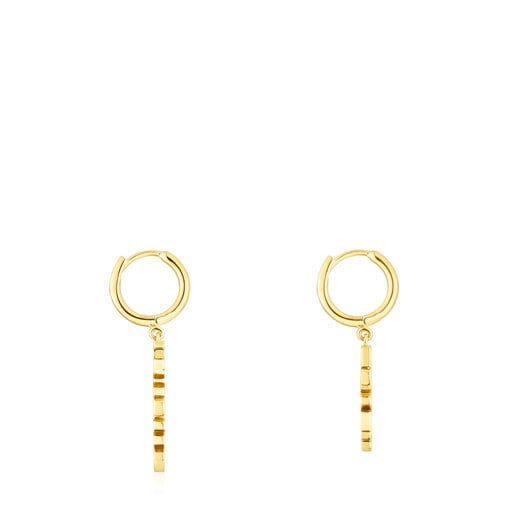 TOUS Crossword Amor Earrings with gemstones | Westland Mall