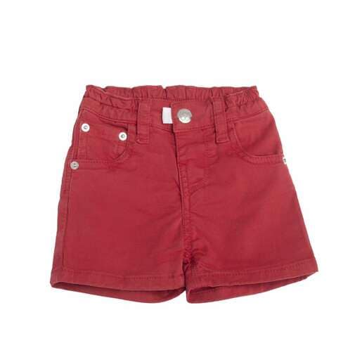 Bermuda tingida Pant Vermelho