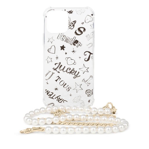 Funda colgante Delray 12 Samba Chain negro transparente