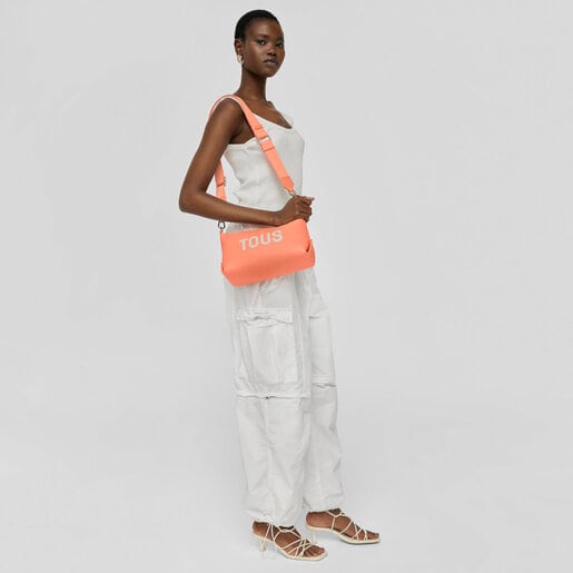 Bandolera de piel naranja TOUS Balloon