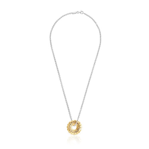 Short two-tone necklace Miranda