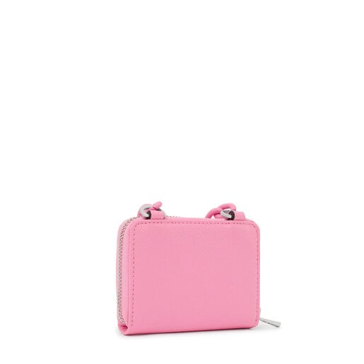 Portemonnaie TOUS La Rue New zum Umhängen in Pink