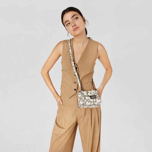 Mini bandolera beige Kaos Pix