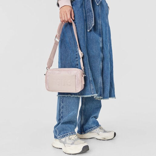 Pink Crossbody reporter bag Kaos Pix Soft