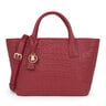 Red Leather Sherton Tote bag