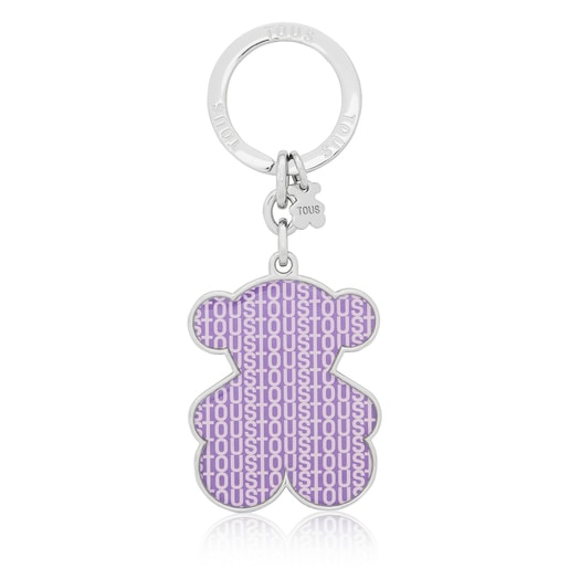 Mauve TOUS Pix Bear Key ring | TOUS