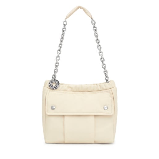 Sac à bandoulière beige moyen TOUS Jane Soft