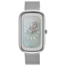 Reloj analógico con esfera de nácar y brazalete de acero T-Band Club