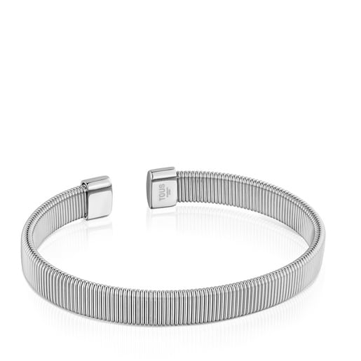 Pulsera esclava de acero 8 mm Bulevard