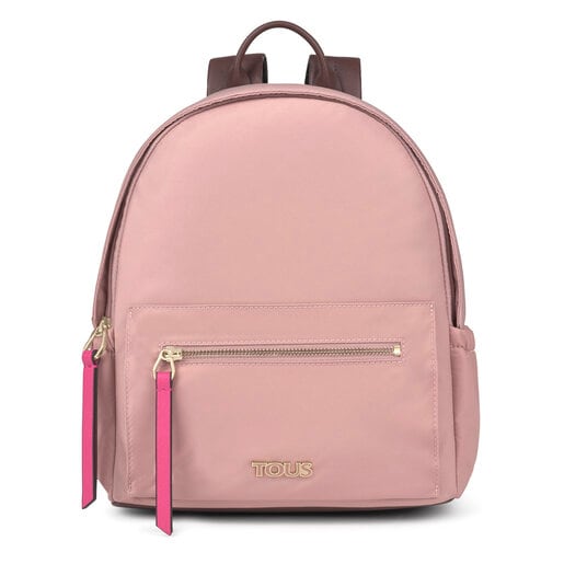 Tous Shelby - Plecak z nylonu w kolorze różowym
