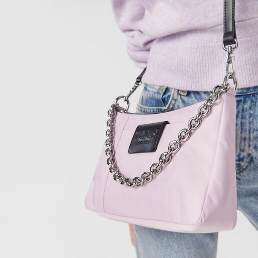Сиреневая сумка-кроссбоди на цепочке TOUS Empire Soft Chain