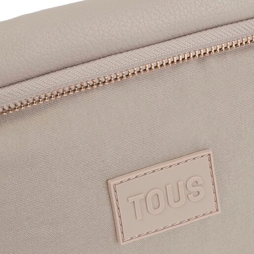 Sac à bandoulière taupe petit TOUS Jane