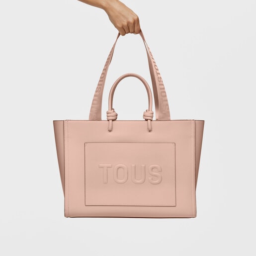 Large taupe TOUS La Rue New Amaya Shopping bag | TOUS