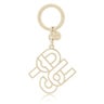 Gold-colored Silhouette Key ring TOUS MANIFESTO