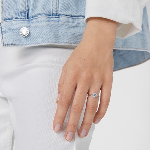 White Gold Color Kings Ring
