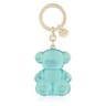 Turquoise half Key ring Bold Bear