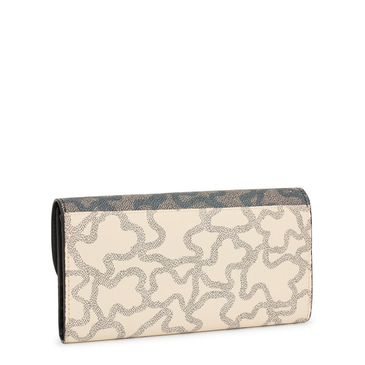 Beige and blue Amaya Kaos Icon Wallet