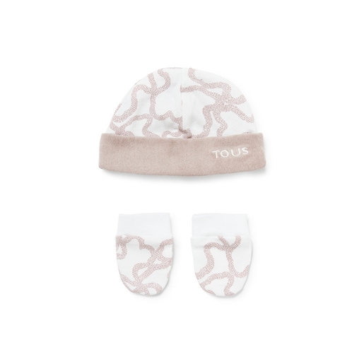 Baby hat & mittens on sale