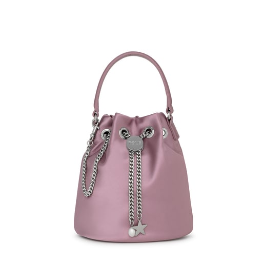 Bucket bag TOUS Magic malva