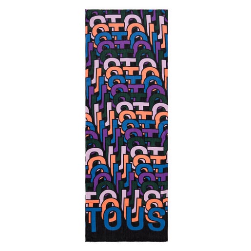 Blue modal TOUS Vera Foulard