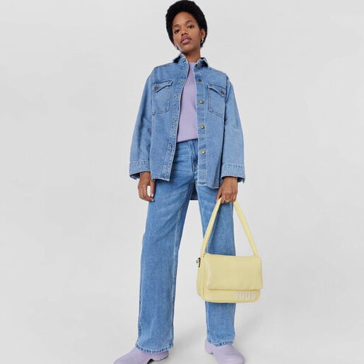 Bandolera mediana amarilla TOUS Carol