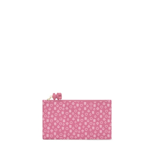 Medium pink Toiletry bag TOUS Bear Anniversary