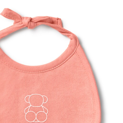 Set de baberos bebé Star rosa