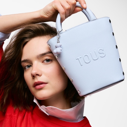 Grayish blue Minibag TOUS Back to basics