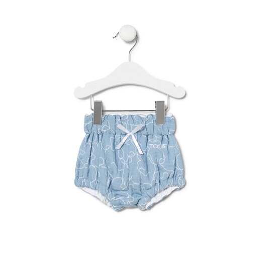 Conjunto de bebé Line Bear azul