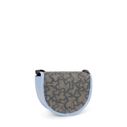 Malá béžovo-modrá Crossbody kabelka Amaya Kaos Icon