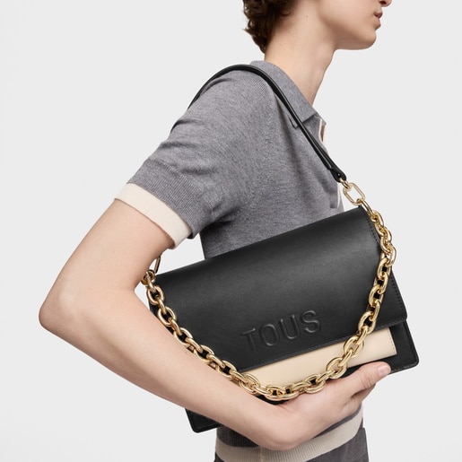 Medium black Audree Crossbody bag Kaos Icon